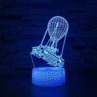 Lampe à Led Illusion 3D personnalisée Veilleuse en acrylique 3d Anime Univers Lampe de Table Chambre d'enfant Veilleuses en acrylique multicolore