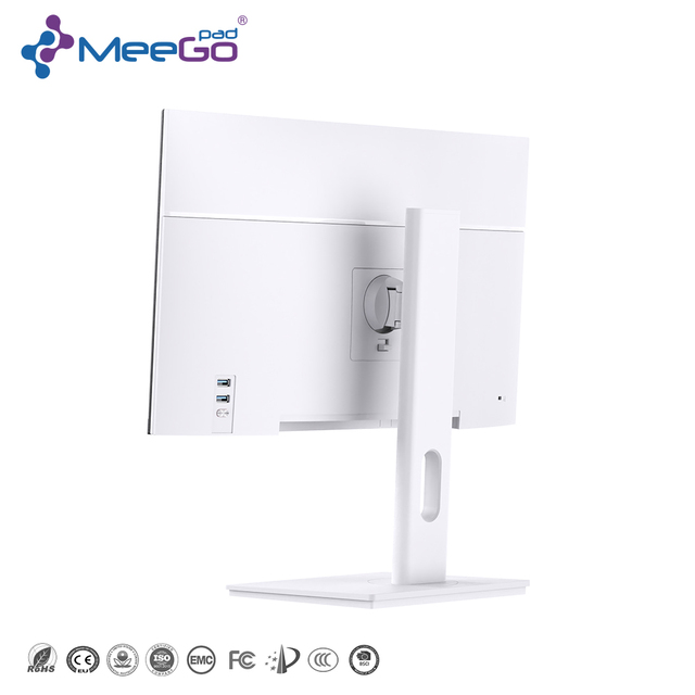 All in One Pc AMD R7 8845Hs 23.8 Inch Gaming Video Editing Windows 11 Ultra Thin Borderless Zero Frame 64Gb Wifi Lcd Webcam Usb