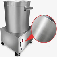 Déshydrateur alimentaire centrifuge haute vitesse QinBiao, extracteur d'eau pour vêtements et textiles