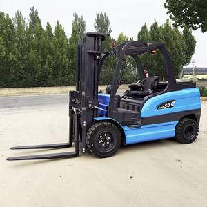 Precio de Venta Directa de Fábrica para Montacargas Eléctrico FANYU CPD50 de 72V y 5 Toneladas con Tracción en las 4 Ruedas y Batería de Plomo-Ácido - Product Image 3