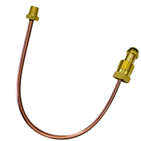 Régulateur inverseur pour RV Ligne de queue de cochon en cuivre POL X 1/4 "NPT