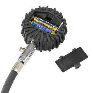 Digitaler Reifendruckmesser mit abgewinkeltem Ventilanschluss, Reifendruckprüfer für PKW, LKW, Motorrad - Product Image 5