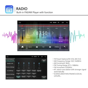 Android car radio gps dvd reproductor estéreo para toyota vios <span class=keywords><strong>yaris</strong></span> 2018 2019 Android 10 10,1 "pantalla grande de coche sistema - Product Image 5