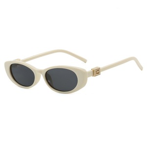 Lunettes de soleil ovales à monture intégrale UV400, mode unisexe, protection solaire adulte 2025 - Product Image 5