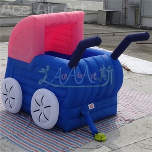Ballon de dessin animé de landau gonflable extérieur pour la publicité d'événement et le modèle de <span class=keywords><strong>voiture</strong></span> gonflable de célébration pour la promotion - Product Image 5