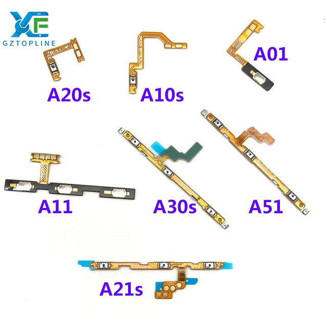 S3 S4 S5 S6 Edge Plus S7 Edge S8 S9 S10 S20 S21 Plus Original Power Button Volume Flex Cable for SAMSUNG Galaxy