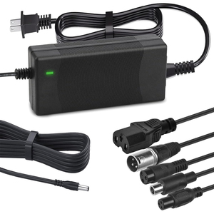 <span class=keywords><strong>Chargeur</strong></span> Rapide 54,6 V 2 A 3 A avec 5 Fiches Universelles pour Batterie au Lithium 13S 48 V, Chargeurs <span class=keywords><strong>de</strong></span> Batterie Li-ion pour Scooter Électrique Kabbol - Product Image 6