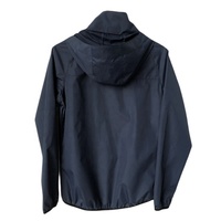 Cortavientos de secado rápido ligero de diseño personalizado para hombre, ropa deportiva, chaqueta a prueba de viento con cuello levantado