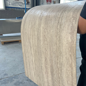 Pannelli Sottili Moderni Effetto Pietra Morbida Flessibili Leggeri Facili da Pulire <span class=keywords><strong>Rivestimento</strong></span> Murale Flessibile in Pietra Travertino Flessibile 3D - Product Image 5