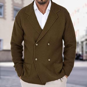 Cárdigan de Punto Acanalado de Alta Calidad con Bolsillos <span class=keywords><strong>Laterales</strong></span> y <span class=keywords><strong>Botones</strong></span> Delanteros - Product Image 2