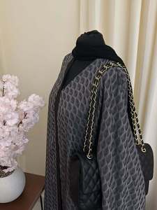 Vestido Abaya para Mujer, Diseño de Impresión Digital, Origen de Fábrica, Vestido Largo con Abertura Lateral para Primavera/Verano en Europa, América y Medio Oriente - Product Image 2