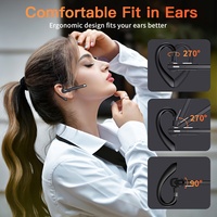 Casque sans fil YYK-520Business haute définition avec microphone, indicateur de batterie LED pour PC, appels clairs