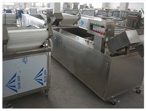 Máquina Comercial Grande Automática para Limpieza de Frutas y Verduras con Burbujas, Componente Central del Motor de Acero Inoxidable 304, 220/380V - Product Image 4