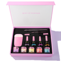Kit de poudre acrylique professionnelle à séchage rapide avec liquide pour ongles, logo personnalisé, kit de démarrage pour poudre à tremper