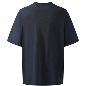 Camiseta Unissex de Alta Qualidade 100% Algodão Lisa, Venda Quente, Atacado, Personalizada, Estampada, Oversized, Solta, com Ombro Caído - Product Image 2