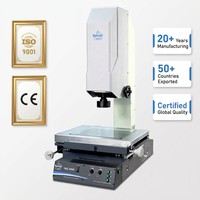 Sistema de Medición Óptica Rational VMS-3020P, Resolución de 0.5um, Precisión E1xy, Inspección de Piezas Mecánicas y Moldes |