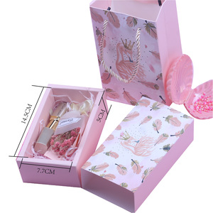 jewelry gift box mini box gift box with drawer packaging with ribbon take in ear pendants