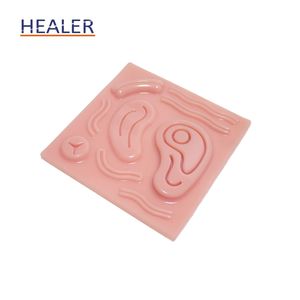 Almohadilla <span class=keywords><strong>de</strong></span> práctica <span class=keywords><strong>de</strong></span> sutura <span class=keywords><strong>de</strong></span> silicona 3D para la escuela <span class=keywords><strong>de</strong></span> medicina y entrenamiento científico con <span class=keywords><strong>heridas</strong></span> en 3D - Product Image 2