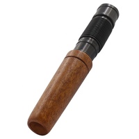 Sifflet d'appel bionique réglable pour cerfs et sangliers, imitant les sons de gibiers sauvages, en bois, pour la chasse en extérieur