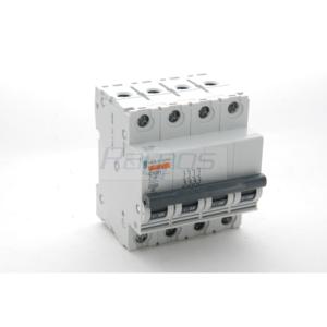 Interrupteur magnétique thermique MERLIN GERIN MULTI 9 C60H 24948 4P 16 Type C France - Product Image 1