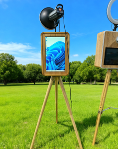 جهاز تصوير ذاتي محمول ذو وجهين مع مرآة سحرية وشاشة تعمل باللمس وآيباد للحفلات - Product Image 4