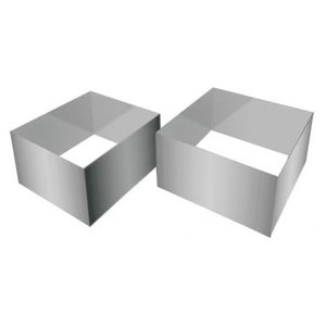 ที่ตัดขนม 2 ชิ้น ขนาด 8x8 และ 9x9 ซม. สแตนเลสโครเมียม 04GD300 - Product Image 1