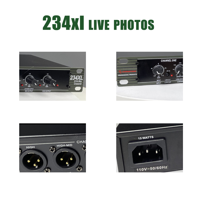 Dbx 234xl Stereo Crossover 2/3 Way, Mono 4-Way/tested Before