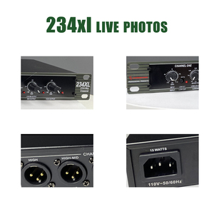 234XL 234XS profesional crossover 2/3/4 vías crossover subwoofer crossover - Product Image 6