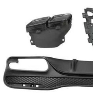 Kit de Difusor de Parachoques Trasero de Fibra de Carbono para Mercedes-Benz X166 GLS63 AMG - Product Image 2