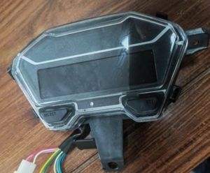 การจัดหามือหนึ่ง แผงหน้าปัดดิจิตอล มาตรวัดความเร็วรถมอเตอร์ไซค์ เกจ์น้ำมัน สำหรับ Honda <span class=keywords><strong>Vario</strong></span> 150 - Product Image 3