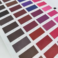 Cuir synthétique microfibre PU grain Napa pour sacs, ceintures, sièges de voiture, étuis à portefeuilles, chaussures et tissus en cuir