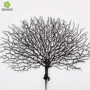 Rama de Pavo Real Artificial Qihao, Árbol de Coral Negro, Rojo y Verde, Decoración para el Hogar de Plástico, Aspecto Natural Realista, Adorno para Paisajismo - Product Image 2