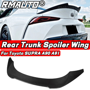 สปอยเลอร์หลังคาร์บอนไฟเบอร์แท้ RMAUTO สำหรับ Toyota Supra A90 A91 ปี 2019-2022 ชุดแต่งฝากระโปรงท้ายรถยนต์ - Product Image 1