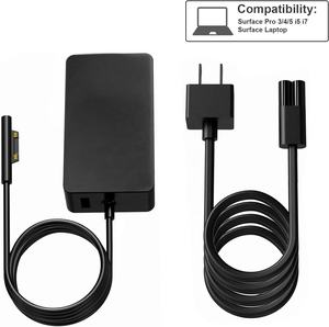 Adaptateur secteur 65W <span class=keywords><strong>Surface</strong></span> Pro 15V 4A PD <span class=keywords><strong>Chargeur</strong></span> avec port DC Compatible avec Microsoft <span class=keywords><strong>Surface</strong></span> Pro Laptop 5/4 <span class=keywords><strong>Surface</strong></span> <span class=keywords><strong>Book</strong></span> <span class=keywords><strong>3</strong></span> - Product Image 3