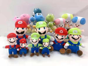 Muñeco de Peluche de <span class=keywords><strong>Mario</strong></span>, Juguetes de Peluche de Anime de Super <span class=keywords><strong>Mario</strong></span> <span class=keywords><strong>Bros</strong></span>, <span class=keywords><strong>Yoshi</strong></span>, Luigi, Toads, Juguetes de <span class=keywords><strong>Mario</strong></span> para Fiestas, Venta al por Mayor de Fábrica - Product Image 2