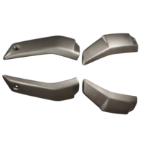 Atouclave 100% 3K Prix de gros Panneaux de protection de radiateur supérieurs en fibre de carbone adaptés aux Ducati Streetfighter V4 V4S 2020-2024