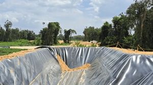 Tunnel Waterdichte Plaat Snelweg Metro Tunnel Duiker 1.2/1.5Mm Hdpe Geomembraan - Product Image 6