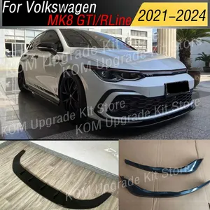 ลิ้นกันชนหน้าทรง TCR สำหรับ Golf 8 MK8 Rline ปี 2021-2024  ชุดแต่งสปอยเลอร์ CS Style - Product Image 1