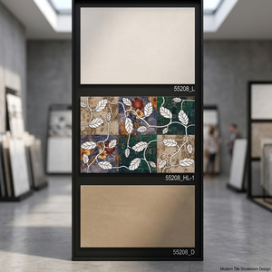 Vistaar Glossy Ceramic Wall Tiles 300x450mm Firebrick Acid-Resistant Antibacterial for Bathroom Interior - Product Image 3