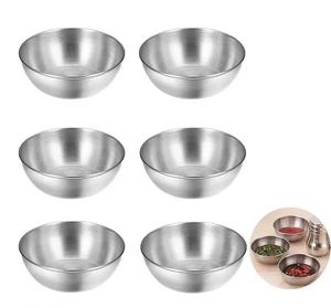Stainless Steel Mini Sauce Bowl Small <b>Dip</b> Cup Kitchen Condiment Container Round Reusable Tableware Custom Logo Sauce Bowl - Product Image 4