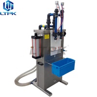 LT-NFSY2 Double têtes acide cuvette de toilette nettoyant javel liquide remplisseur Anti Corrosion liquide bouteilles Machine de remplissage