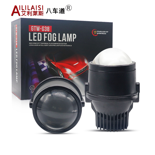 Front Fog Lens Lamp Light Projector Driving LED for Universal Toyota Mitsubishi Modern Mazda Cx3 Nissan Suzuki Swift 4runner