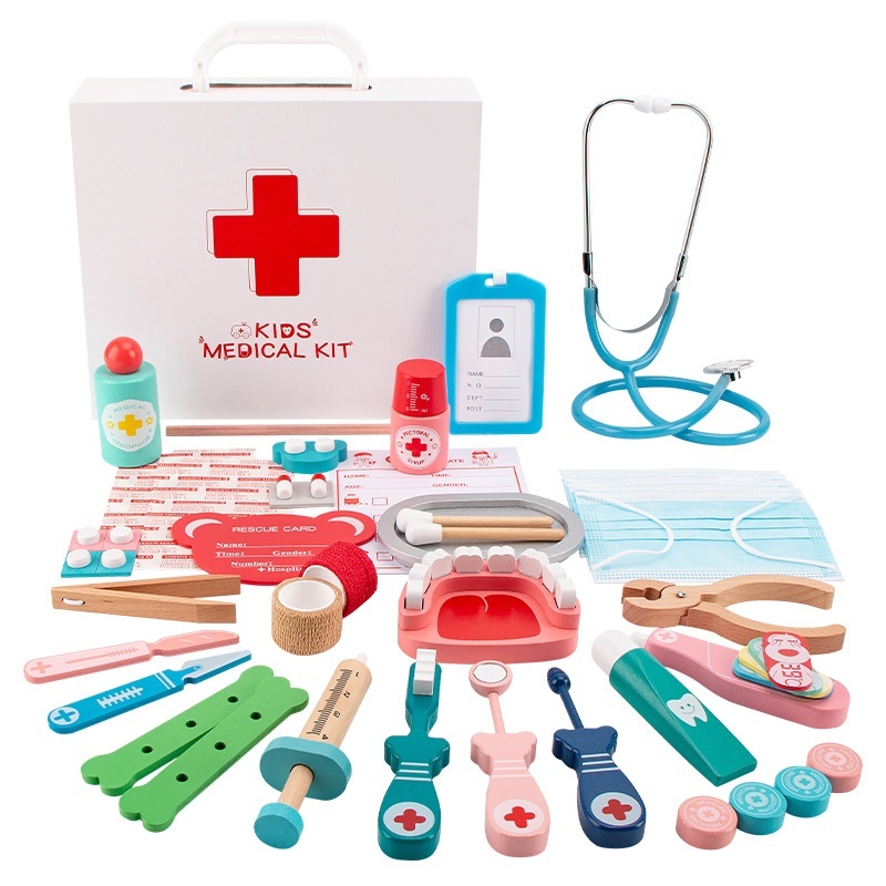 Stéthoscope Jouet Rose – Faux Docteur Éducatif Pour Enfants