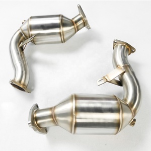 Tubo di scarico GRWA in acciaio inox per Audi S4 S5 A7 A8 B8 <span class=keywords><strong>Q5</strong></span> SQ5 <span class=keywords><strong>3.0</strong></span> - Product Image 2