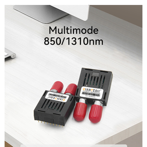 Transceptores de Fibra Óptica Multimodo GANTECH 1X9, 850NM 550M, Switch Ethernet con Puerto WDM POE, Cobertura de Red 4G y 3G - Product Image 1