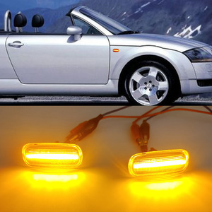 2x Feux de position latéraux pour <span class=keywords><strong>Audi</strong></span> TT <span class=keywords><strong>A3</strong></span> S3 A8, clignotants LED dynamiques - Product Image 3