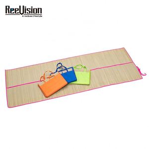 Tappetino da spiaggia per esterni di alta qualità per campeggio Logo personalizzato stampato in poliestere e <span class=keywords><strong>paglia</strong></span> - Product Image 4