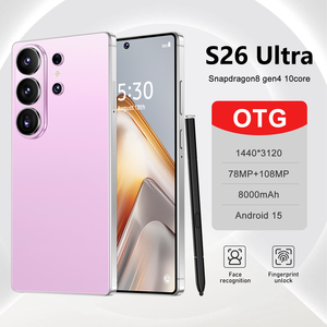 สมาร์ทโฟน 5G รุ่นปลดล็อค พร้อมหน่วยประมวลผลสิบคอร์ S26 ultra 16GB+1TB ระบบปฏิบัติการ Android 15 โทรศัพท์สำหรับเล่นเกม - Product Image 1