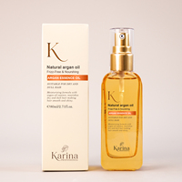 Set de Champú y Acondicionador con Aceite de Argán, Sin Sulfatos, Hidratante, Cuidado Capilar, Aceite Marroquí Orgánico Natural, Marca Privada Personalizada