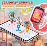 Montre connectée 4G pour enfants 2026, meilleure vente, avec fonction SOS, GPS Tracker, appel vidéo et carte SIM